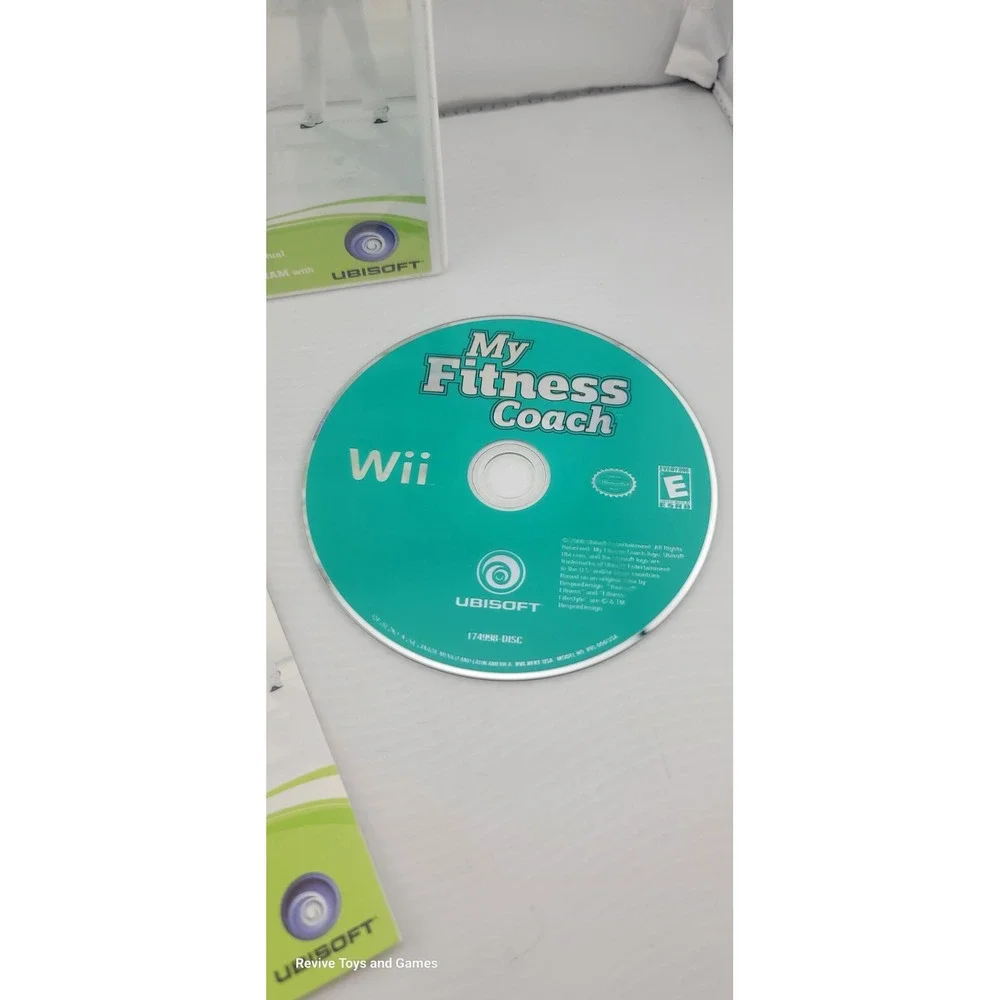 My Fitness Coach (Nintendo Wii, 2008) CIB Complete Tested and Working Great Cond